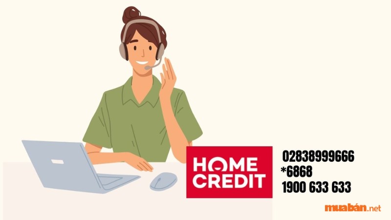 Số tổng đài hotline Home Credit