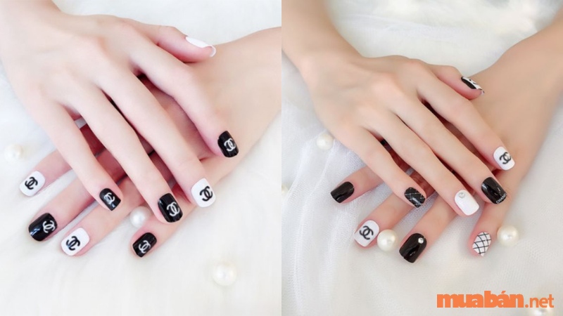 Vẽ những mẫu sơn móng tay đẹp năm 2014 hấp dẫn | Chanel nail art, Chanel  nails, Pretty nails