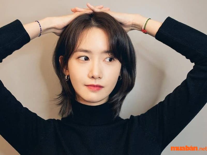 Kiểu tóc layer học sinh nữ ngắn Hàn Quốc 