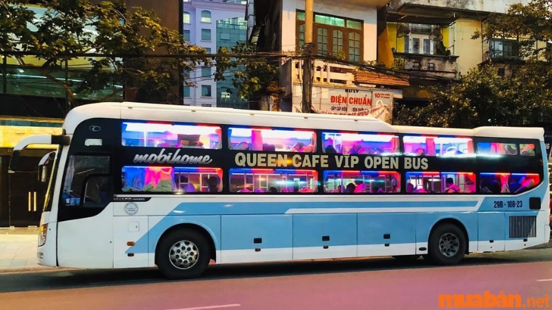 Nhà xe Queen Cafe đi Hà Nội Quảng Bình