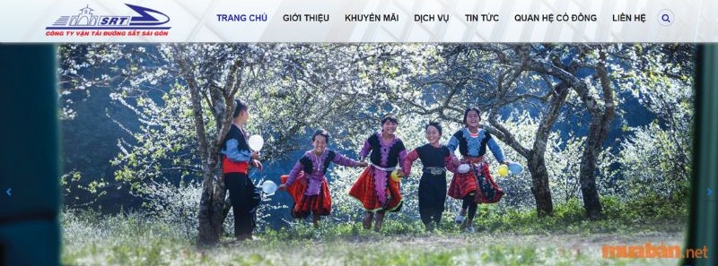 Website để mua vé tàu Vinh Hà Nội