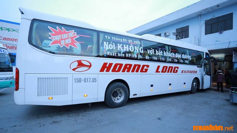 Vé xe Sài Gòn Hà Tĩnh: Nhà xe Hoàng Long - Hà Nội