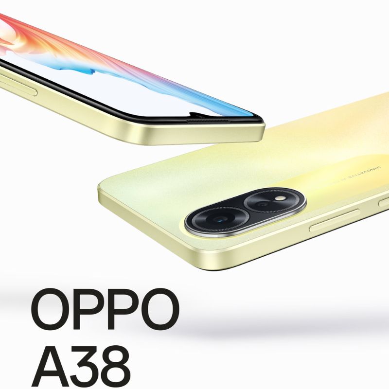 OPPO A38 là chiếc điện thoại tầm trung mới nhất được OPPO giới thiệu trong nửa cuối năm 2023