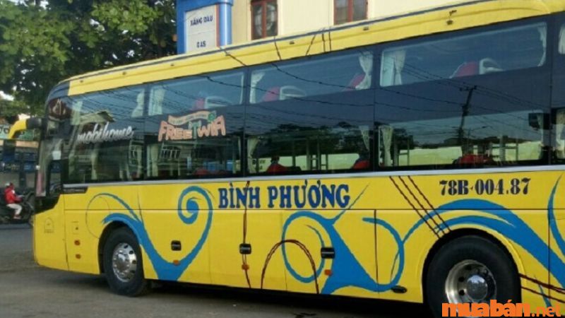 Vé xe Sài Gòn Phú Yên - Xe Bình Phương