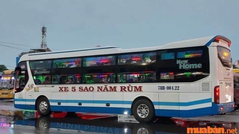 Vé xe Sài Gòn Phú Yên - Xe Năm Rùm