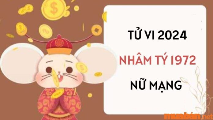 Luận giải tử vi Nhâm Tý 1972 nữ mạng năm 2024 chi tiết nhất