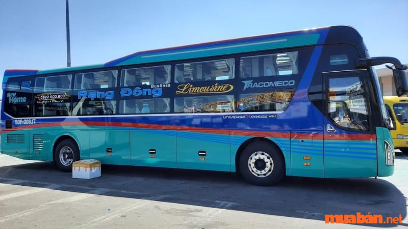 Nhà xe Rạng Đông Buslines đã tạo được ấn tượng tốt với khách hàng nhờ dịch vụ vượt trội
