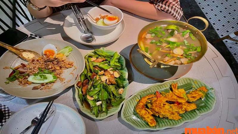 Đa dạng các món ăn tại Thai Ngon Ngon Biên Hòa