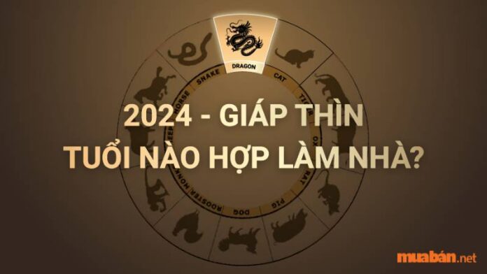 Tuổi Giáp Thìn xây nhà năm 2024