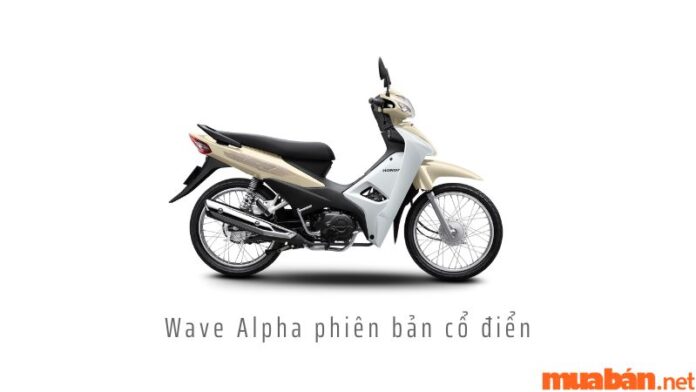 Wave Alpha phiên bản cổ điển