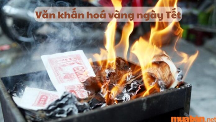 Văn khấn hoá vàng ngày Tết