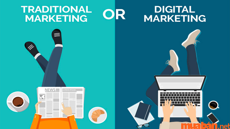 Sự khác biệt giữa Marketing truyền thống và Digital Marketing