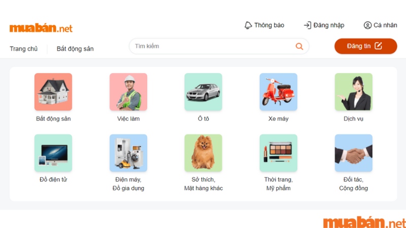 Muaban.net là website rao vặt, tuyển dụng uy tín tại Việt Nam
