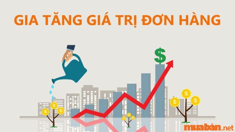 Cách giúp doanh nghiệp tăng doanh thu bán hàng là gì? Gia tăng giá trị đơn hàng của từng khách hàng