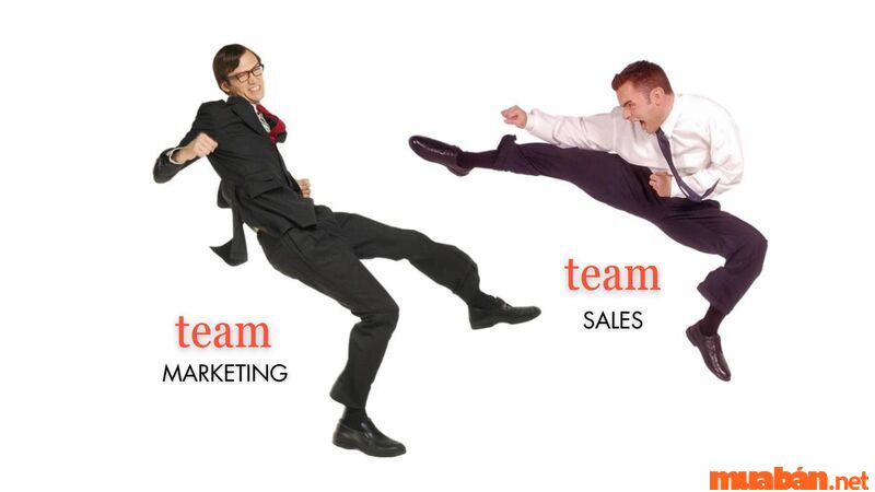 Mâu thuẫn giữa bộ phận sales và marketing