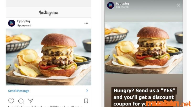 Cách bán hàng trên Instagram - Quảng cáo Marque Ads Instagram