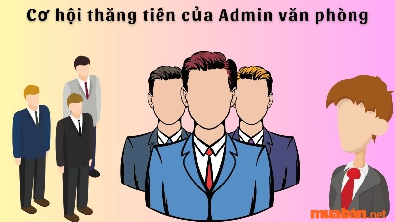 Cơ hội thăng tiến của Admin văn phòng