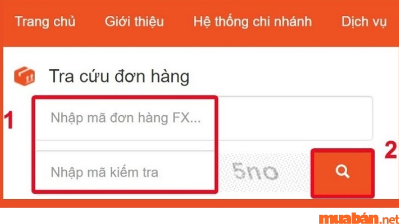 Cách tra cứu đơn hàng qua website FUTA Express