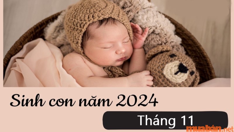 Sinh con tháng 11 năm 2024 ngày nào tốt? Giờ nào tốt?