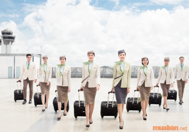 Mức lương của tiếp viên hàng không hãng bay Bamboo Airways