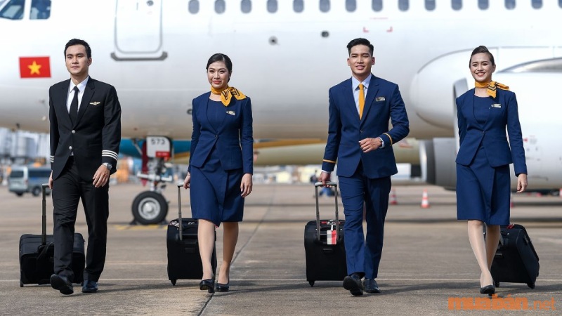 Mức lương trung bình của tiếp viên hàng không tại Việt Nam