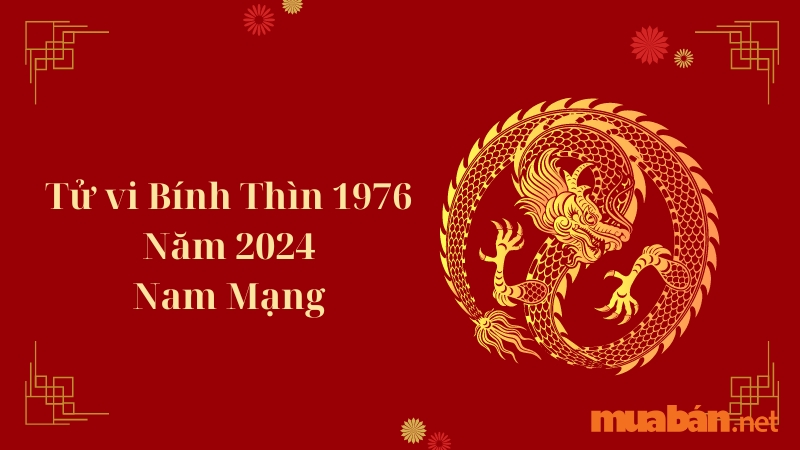Tử vi Bính Thìn 1976 Năm 2024 Nam Mạng