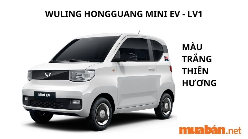 Wuling HongGuang Mini EV - LV1 màu trắng thiên hương