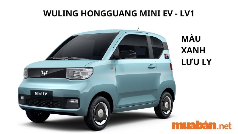 Wuling HongGuang Mini EV - LV1 màu xanh lưu ly