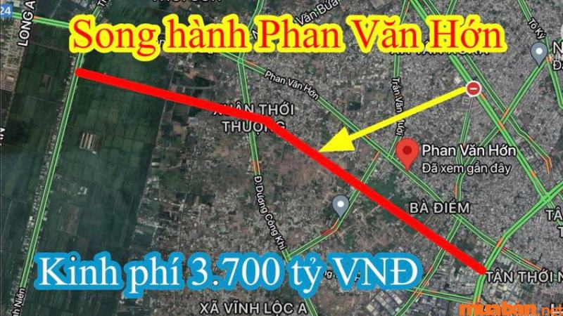 Đề án nâng cấp, cải tạo đường Phan Văn Hớn và hệ thống rạch Hóc Môn