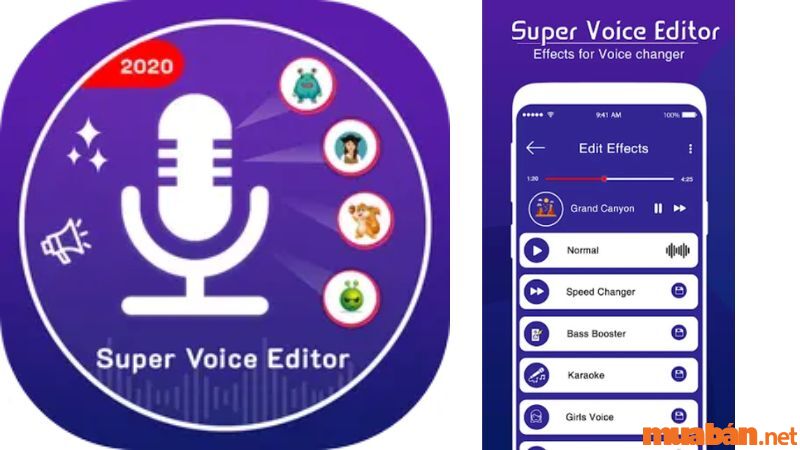 Hướng dẫn cách sử dụng app đổi giọng Super Voice Editor