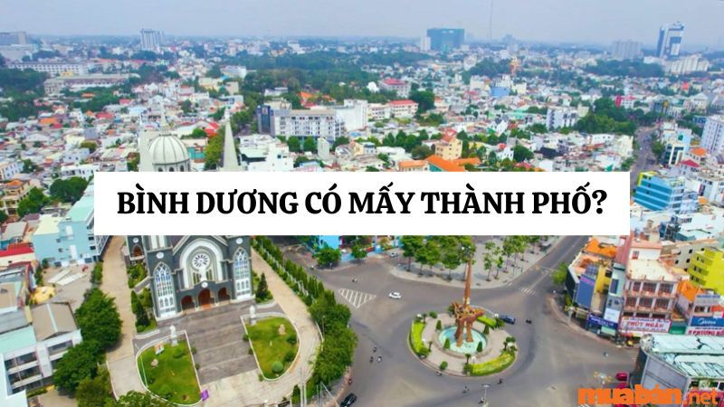 Bình Dương có mấy thành phố trực thuộc tỉnh năm 2024?