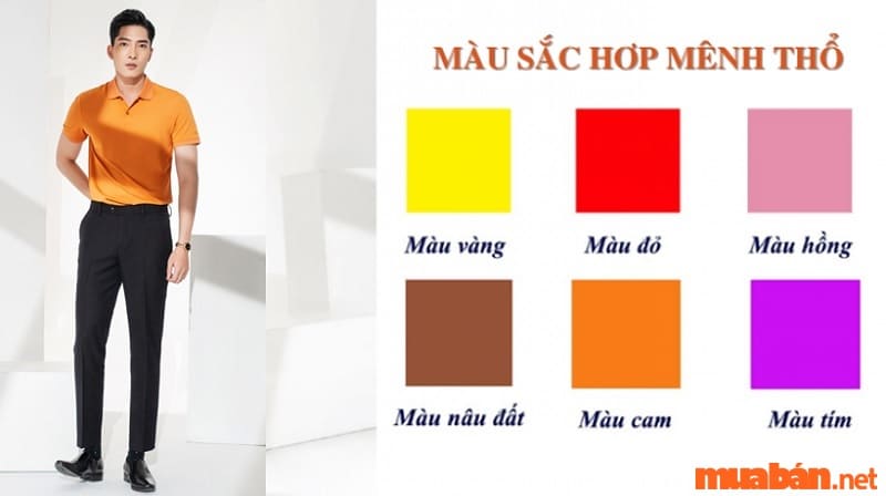 Mệnh Thổ hợp màu gì? Và những màu sắc trang phục hợp mệnh Thổ