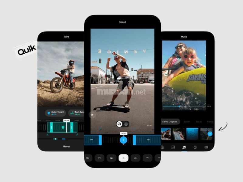 Quik giúp bạn dễ dàng biến những bức ảnh và video thành những thước phim tuyệt vời chỉ trong vài phút.