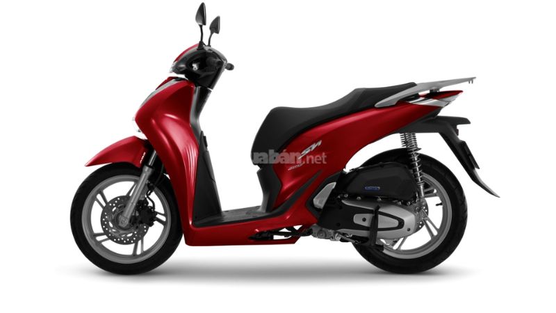 Xe tay ga nữ Honda SH Mode 2023 phiên bản cao cấp màu đỏ đen