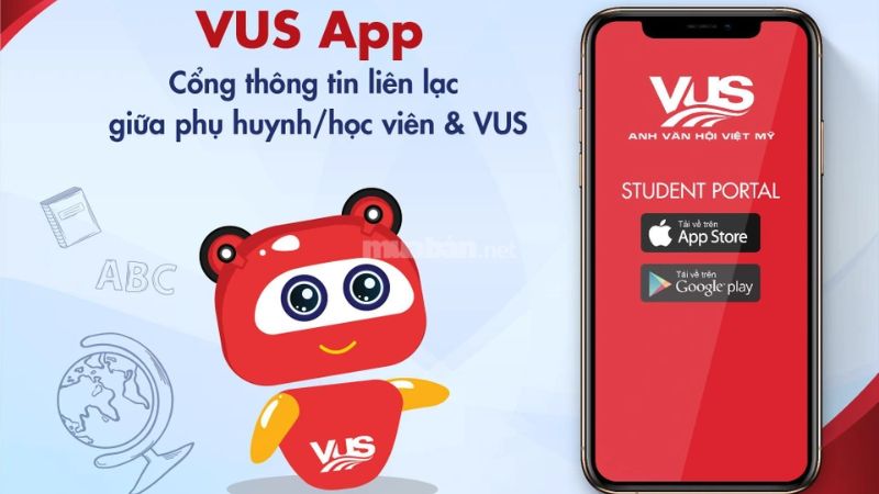 Cổng thông tin liên lạc VUS app