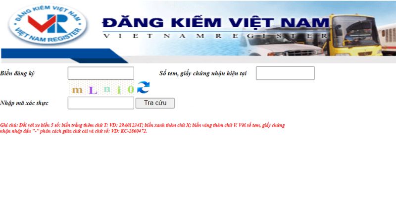 Cách check gốc xe máy từ website cục đăng kiểm Việt Nam