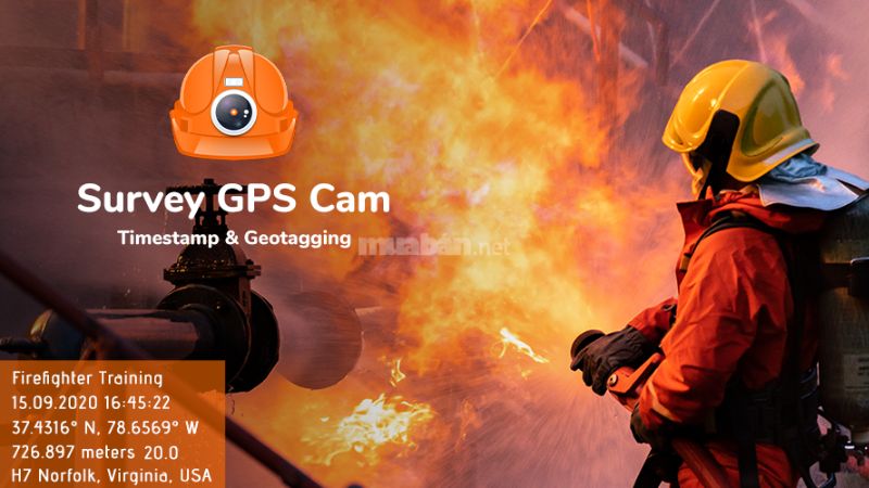 Survey Cam: Geotag & Timestamp