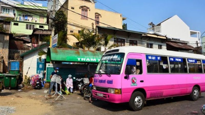 Xe bus tuyến Đà Lạt đến Phú Sơn