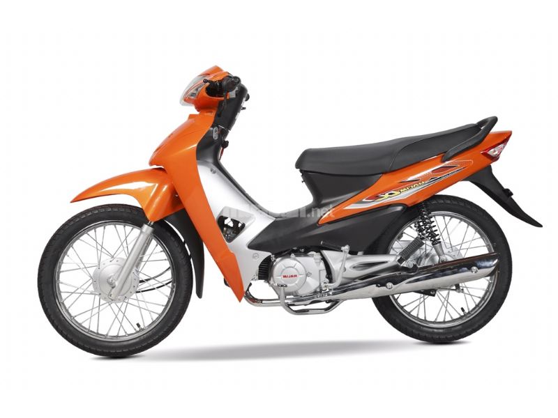 Xe Wave 50cc màu cam cá tính