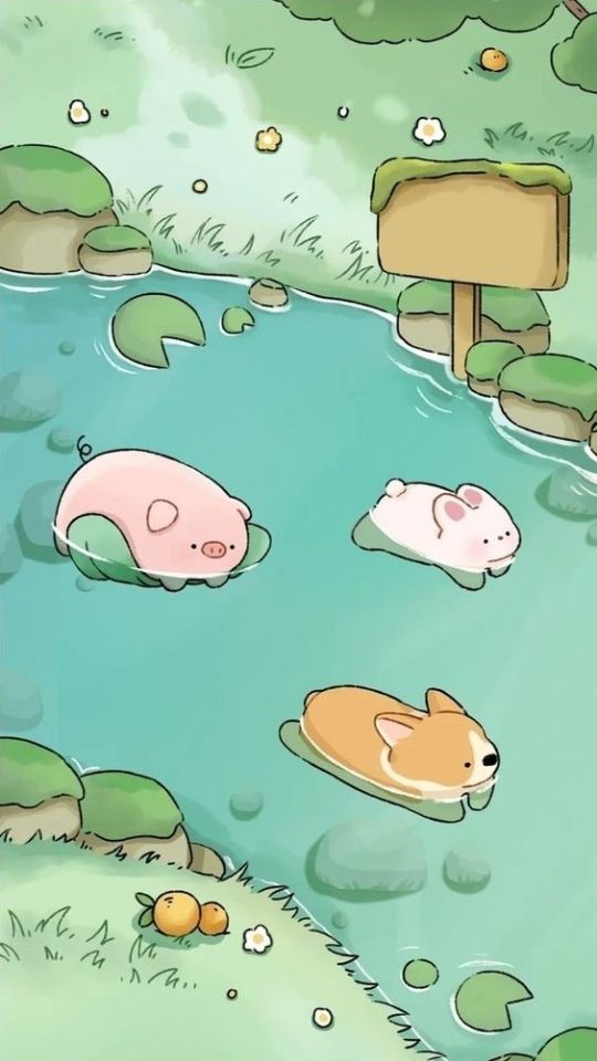 Hình nền động vật nô đùa dưới nước