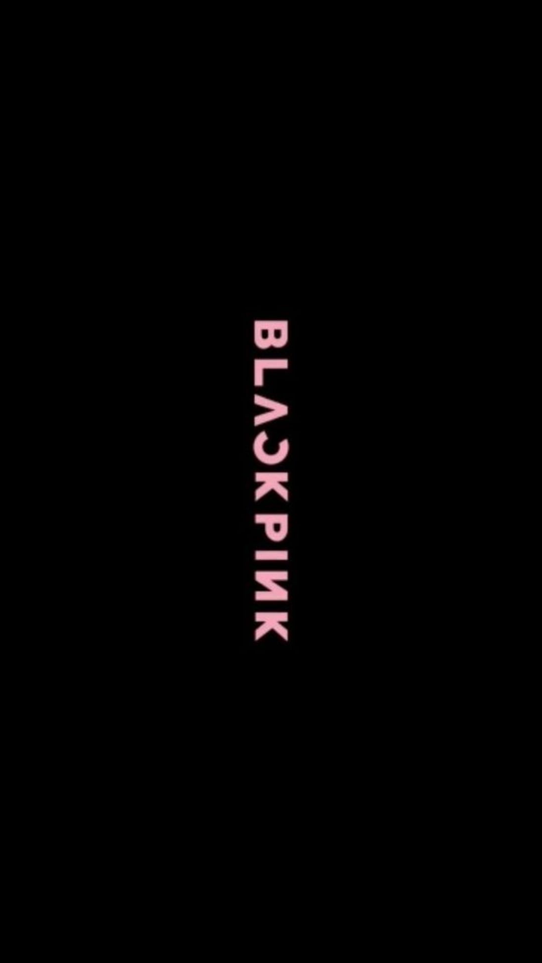 Logo BlackPink dọc theo màn hình điện thoại tinh tế