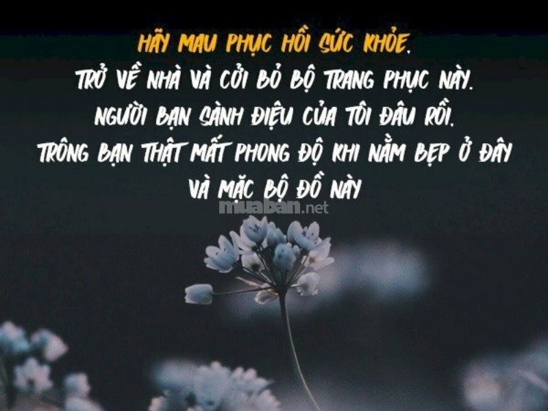 Lời khuyên may mắn về chủ đề hồi phục sức khoẻ