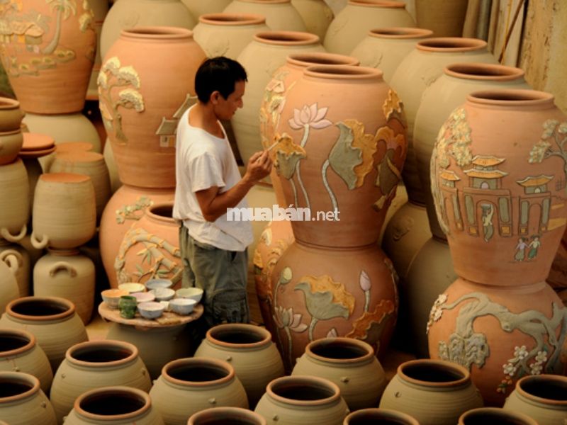 Làng gốm nổi tiếng tại Thành phố Bắc Ninh