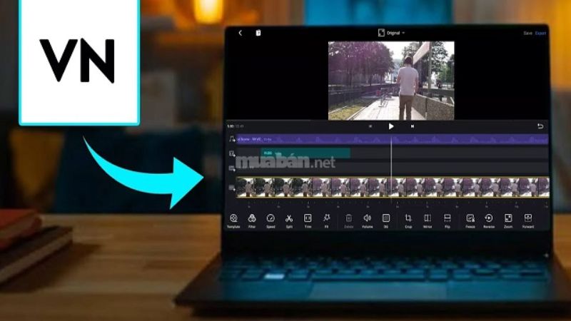 VN Video Editor là app ghép nhạc vào ảnh và video được sử dụng phổ biến