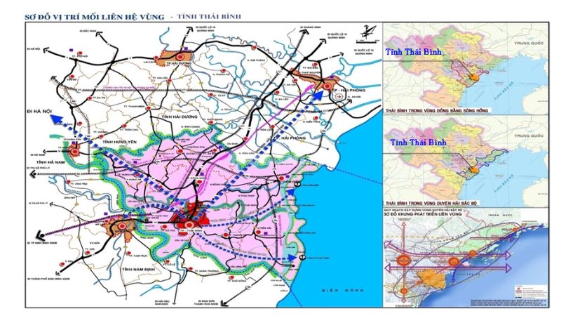 Hệ thống giao thông thành phố Thái Bình - Thành phố Thái Bình có bao nhiêu phường xã