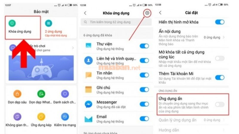 App ẩn ứng dụng