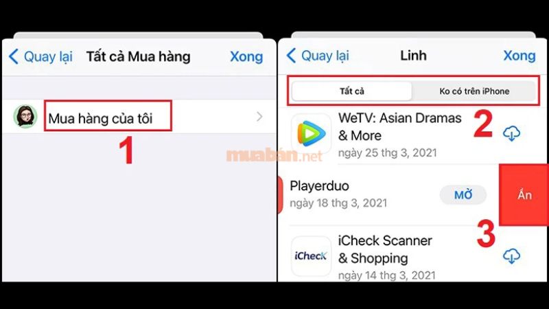 App ẩn ứng dụng