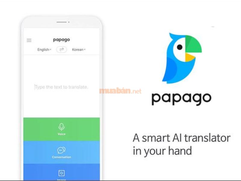 Nền tảng Papago được thiết kế dịch từ nhiều nguồn ngôn ngữ khác nhau