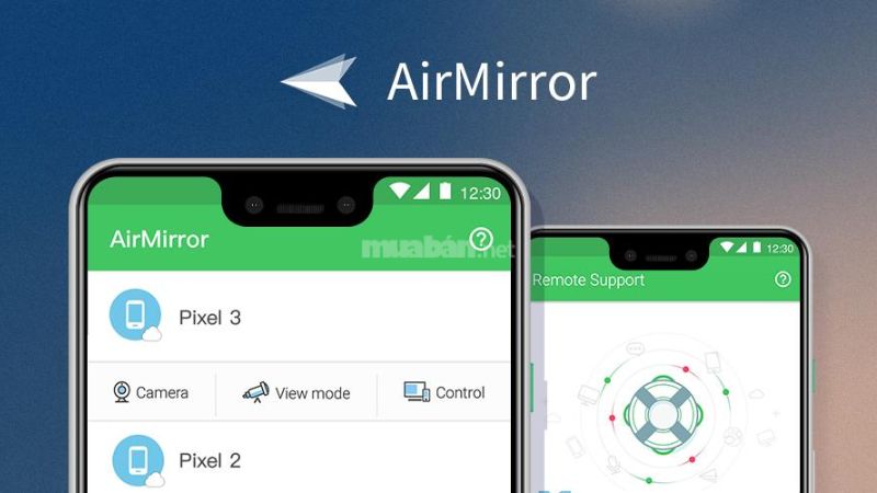 App điều khiển điện thoại từ xa AirMirror