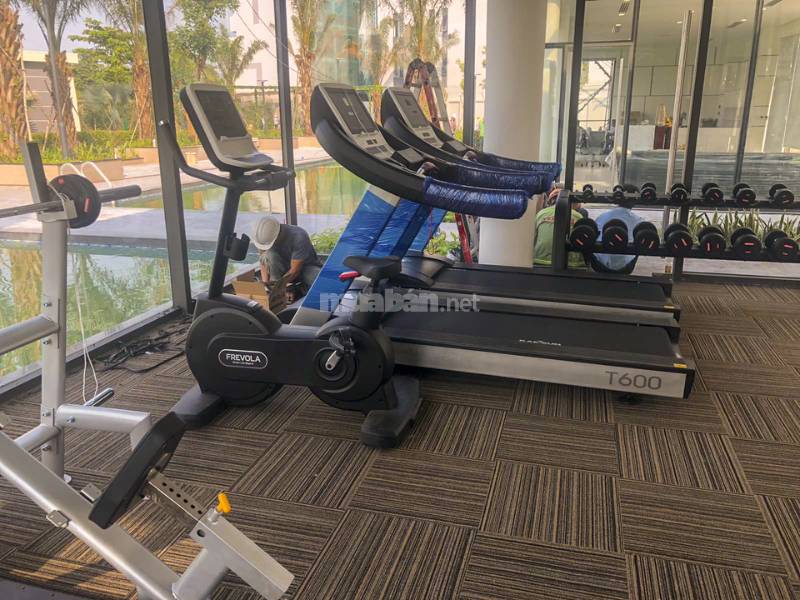 Phòng gym là một trong những tiện ích được trang bị trong chung cư